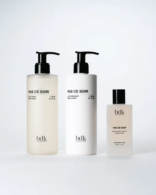 bdk-parfums-pas-ce-soir-le-soin-parfum-trio-corps-et-cheveux image 1